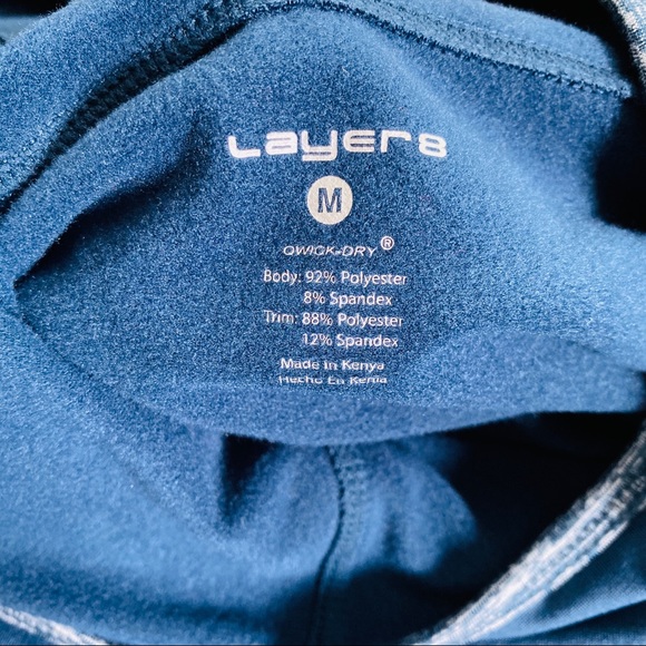 Layer 8 Quick Dry Navy Pullover Hoodie Women’s Medium - Picture 7 of 8
